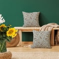 thumbnail image 3 of Bird Pillow Covers 18x18 Pack of 2 Grey Herbs Botanical Wildflower Throw Pillow Covers, Summer Seasonal Decor Pillowcase Rustic Farmhouse Decorative Cushion Case for Sofa Couch Outdoor, 3 of 6