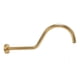 thumbnail image 4 of Brazo de Extensión del Cabezal de Ducha, Tubería de Cabeza de Ducha Integrada Fácil de Instalar Acabado Dorado Cepillado Duradero Para El Baña, 4 of 7