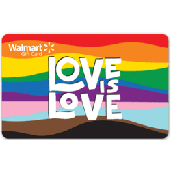 Pride Stripes Walmart eGift Card