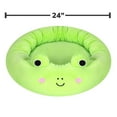 thumbnail image 2 of Squishmallows Dog Bed - Cat Bed - Wendy the Frog (Multiple Sizes), 2 of 3