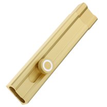 MERRYHAPY Golden Slide Bolt Door Latch Lock with Adhesive, Vintage Style Flush Bolt for Home Security and Anti-Theft