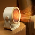 thumbnail image 4 of Household Desktop Heater Portable Energy Efficient Mini Warm Air Fan Fast Heating Personal Heater Home Office Use Overheat Protection and Tip-Over Switch Compact Design Desks and Small Spaces, 4 of 6