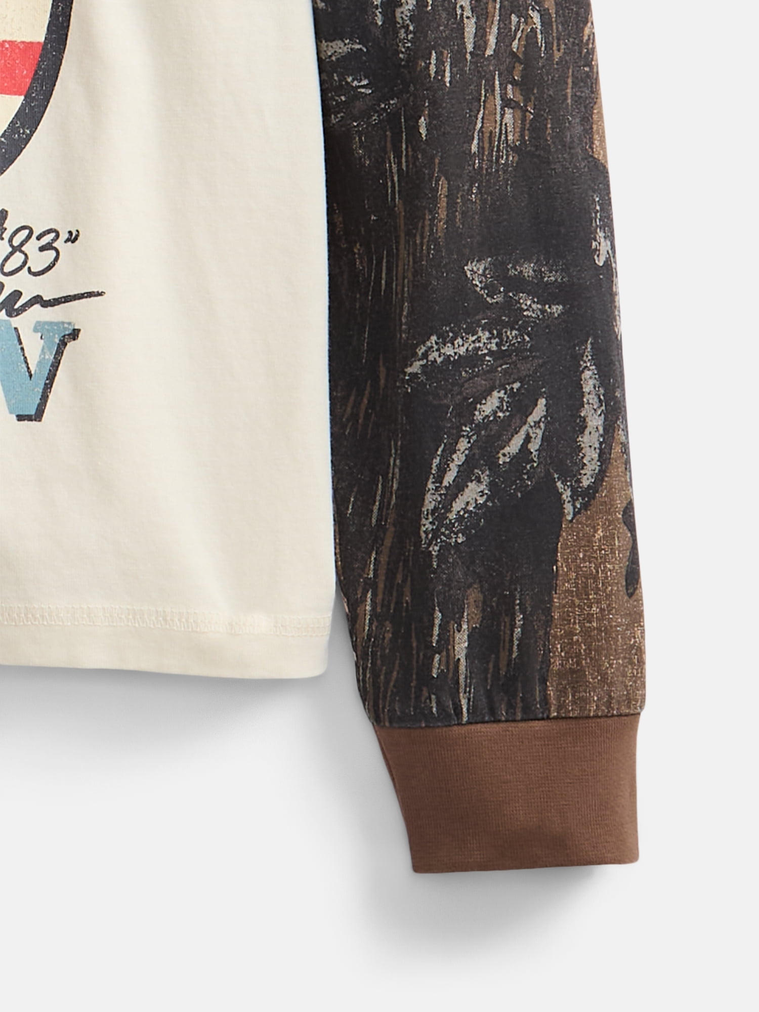 Weekend Academy Boys Layered Graphic Tee with Long Sleeves, Sizes 4-18