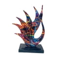 thumbnail image 1 of Estatua abstracta de cisne, adorno de escritorio, figura decorativa coleccionable para oficina Estilo B, 1 of 9
