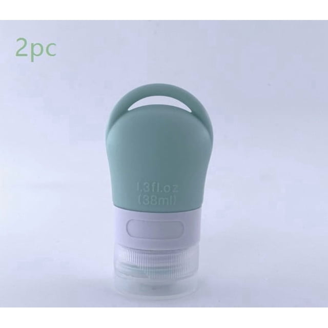 Botella de almacenamiento portátil con orificio colgante for colgar botellas recargables de desinfectante de manos de silicona