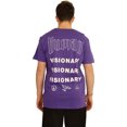 thumbnail image 3 of Camiseta gráfica humana Elevenparis para hombre violeta 2XL, 3 of 5