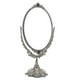 thumbnail image 4 of Espejo de maquillaje espejo cosmético retro eurogeo soporte regalo doble Cara metal Doble Cara Estilo Europe Espejo de Belleza Antiguo Pinta Facial, 4 of 7