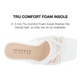 thumbnail image 4 of Journee Collection Womens Saskia Tru Comfort Foam Mid Heel Open Toe Pumps, 4 of 6