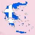 thumbnail image 2 of CafePress - Greece Flag Map Infant Bodysuit - Baby Light Bodysuit, Size Newborn - 24 Months, 2 of 4