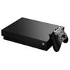 USED Microsoft Xbox One X 1TB Console, Black Gold Rush Edition, with Regular Controller + Free Mystery Game