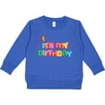 thumbnail image 2 of Inktastic It's My Birthday Letters Toddler Sweatshirt, 2 of 4