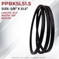 thumbnail image 3 of Proven Part Kevlar Belt 5/8" X 51.5" Fits MTD 754-0188, 754-0286, 954-0188, 3 of 6