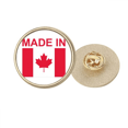 thumbnail image 1 of Canada Country Love Broche Ronde en Métal Doré, 1 of 3