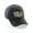Charcoal, variant on St. Patrick Day Lucky Clover Baseball Dad Hat, Lucky Clover Light Grey Hat