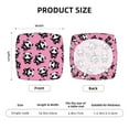 thumbnail image 6 of Balery Cute Panda Stretch Couch Cushion Covers, Individual Sofa Cushion Covers, Soft Chair Sofa Seat Cushion Slipcover with Elastic Bottom Milk Silk-16.9in, 6 of 9