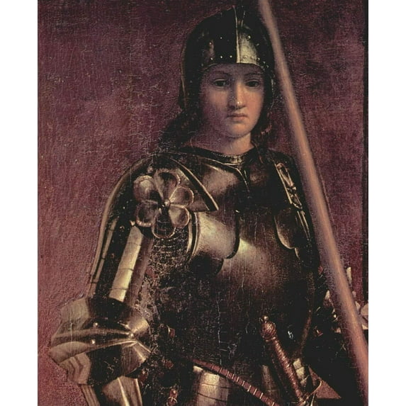 Knight by Giorgione - CANVAS OR FINE PRINT WALL ART PRINT
