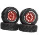 thumbnail image 4 of 4 piezas de neumáticos para camión RC, accesorios de repuesto 14211, actualización de piezas RC profesional Rojo, 4 of 9