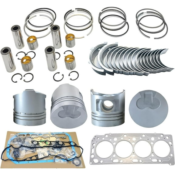 4D56 Overhaul Rebuild Kit (No cylinder liner and valve) For Mitsubishi 4D56 4D56T Engine For PICKUP PAJERO L200 L300 MD304853 MD304859