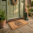 thumbnail image 2 of Tapis de Porte en Coco Ceci Est Notre Endroit Heureux, 2 of 3