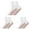 White, variant on pxiakgy socks for women self-heating warm winter pairs 3 heated tourmaline socks comfortable socks white + one size