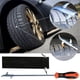 thumbnail image 1 of Fiudx Limpiador de Neumáticos de Coche, Gancho de Aleación con Mango de Goma, Eliminación Eficiente de Piedras, Herramienta Multifunción, Mantenimiento de Neumáticos, Aficionados Al Bricolaje, Tamaño, 1 of 7