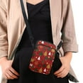thumbnail image 4 of XYZCANDO Christmas Tree Small Crossbody Cellphone Bags for Women Mini Messenger Phone Handbag Shoulder Purse Portable Money Case with Strap Lightweight for Running Yoga Hiking, 4 of 7
