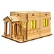 thumbnail image 1 of Kit de Casas Navideñas de Madera Iluminadas Hechas a Mano | Decoraciones Navideñas para Pintar | Iluminación Suave y Acogedora | Diversión Familiar | Regalo para Decorar La Repisa de La Chimenea, 1 of 6