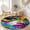Color 8, variant on SPXUBZ Velvet Round Area Rug Exotic Wild Leopard Cheetah Skin Print Circular Floor Mat Soft Non-Slip Animal Texture Safari Decor Carpet for Bedroom Throw Rug