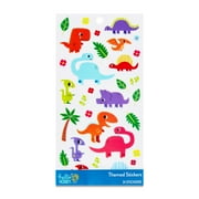 Hello Hobby Dinosaur Themed Stickers, Multicolor, Dinosaur Icons, 31 Count