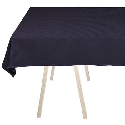 Jette Nevers Snowflake Tablecloth Dark Blue