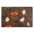 thumbnail image 2 of Non-Slip Area Rug 31"x20" Indoor Washable Floor Mats Carpet Printed for Living Room, Bedroom, Home Decor Cute Ghosts and Pumpkins, 2 of 7