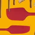 thumbnail image 4 of Cuchillo de Pala, Cuchillo para Masa, Herramienta para Hornear, Espátula para Crema y Pastel, Espátula de Silicona, Juego de 3 Piezas, 4 of 6