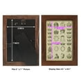 thumbnail image 4 of Heraldic Crowns & Coronets III -Framed Print w/glass-Chestnut, 4 of 8