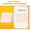 thumbnail image 2 of Seitruly Papel térmico Etiqueta de impresora térmica Etiquetas de envío Pegatinas térmicas Impresión transparente Papel de recibo térmico para Kits de mantenimiento de impresoras Tipo6, 2 of 6