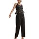 thumbnail image 1 of Gibobby Pijamas para mujer Pijamas de mujer Lencería Lencería de satén Sexy Camisón Slips Conjuntos de dormir Sexy Slips Ropa de dormir Conjuntos de camisón(Negro,CH), 1 of 5