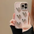 thumbnail image 3 of Funda para teléfono móvil iPhone 14 13 Apple 11 con diseño electrochapado Love, adecuada para 14Pro max Metal XR, 3 of 6