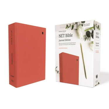 Net Bible, Journal Edition, Cloth Over Board, Coral, Comfort Print: Holy Bible (Hardcover)