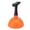 Blue, variant on YAHHU Mini Plunger Type 2 Slip Proof Handle Efficient Small Drain Plunger for Toilet Bathtub Sink (4.7 in / 12 cm)