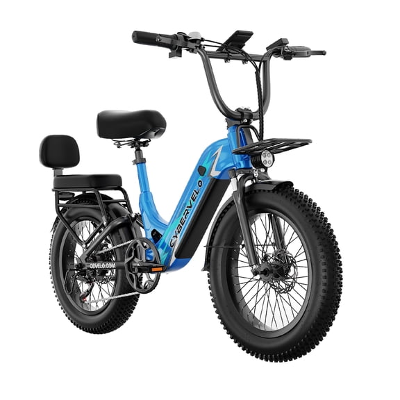1000W Folding Electric Bike,48V 20AH Removable Battery EBike,30 MPH,80 Miles Max Range Electric Bike for Adults, 20" Fat Tire Foldable ebike, Adult Electric Bikes for Commute All Terrain