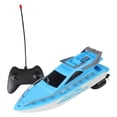 thumbnail image 2 of Lancha rápida con control remoto eléctrico, barco de juguete, piscinas, lagos, juguetes al aire libre, inalámbrico para Azul, 2 of 9