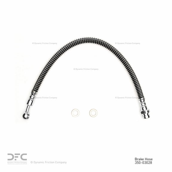 Front Right Dynamic Friction Company Brake Line Hose 350-03028 For 1994-1998 Hyundai Sonata