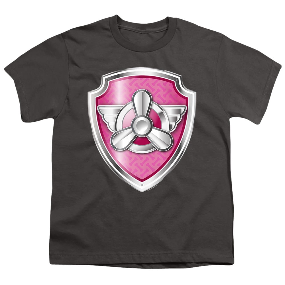 Paw Patrol Skye Badge Unisex Youth T Shirt