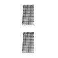 thumbnail image 4 of Billuyoard Tableros de aislamiento de rejilla de grava para restaurante, Hotel, agua dulce, agua salada, separador de acuario, separador de red de huevos, Negro Tablero de 30x15cm 2piezas Billuyoard CBP015314, 4 of 5