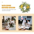 thumbnail image 3 of 2 adornos de girasol simulados para decoración de fiesta de cumpleaños., 3 of 7