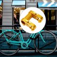 thumbnail image 3 of Advancent Gold Double Stem Handle Convertor Cycle Hollow Ultralight Sports SP8 Piezas de conversión Extensión de manillar plegable Ciclismo, 3 of 6