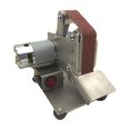 thumbnail image 1 of Mini Electric Belt Sander, Multifunctional Desktop Grinder for DIY Polishing Sand Mill Grinding Cutter Edges Sharpener ,Widely Used, 1 of 6