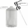 thumbnail image 2 of Bxaolu 2 Pack 18 Oz Clear Glass Soap Dispenser with Rust Proof Stainless Steel Pump, Shower&nbsp;Soap DispenserRefillable Liquid Hand Soap Dispenser for Bathroom, Premium Kitchen Soap Dispenser, 2 of 9