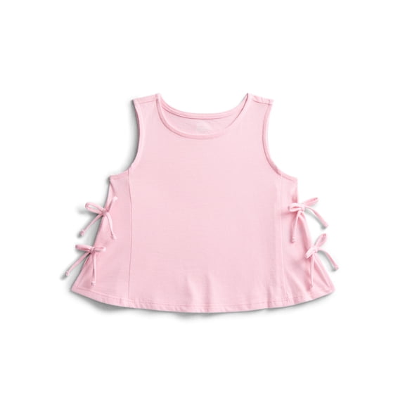 Wonder Nation Girls Fashion Bow Tank Top, Sizes 4-18 & Plus