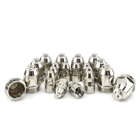 

20pcs P80 Plasma Cutting Torch Consumable Cutting 60A 80A Tip Electrode Nozzle