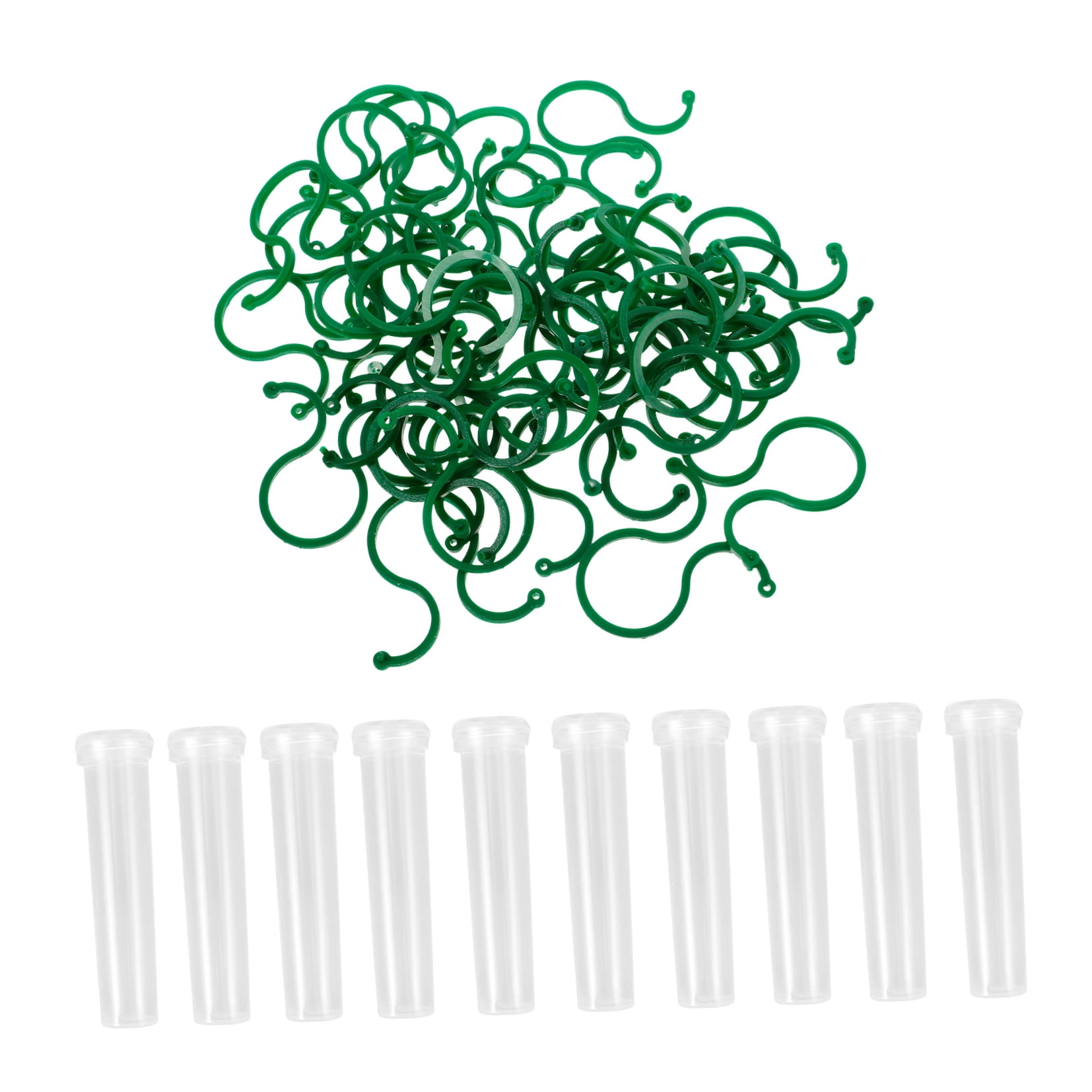 HEMOTON Floral Water Tubes for Flower Arrangements, Assorted Color Plastic Tubes to Keep Flowers Hydrated and
